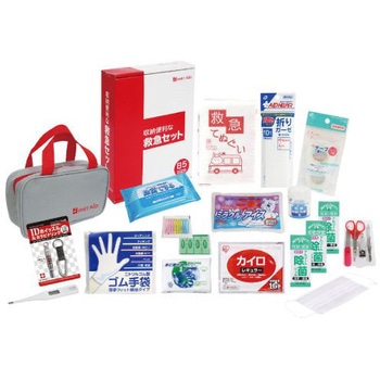 収納便利な救急セット FA-30 6343-032