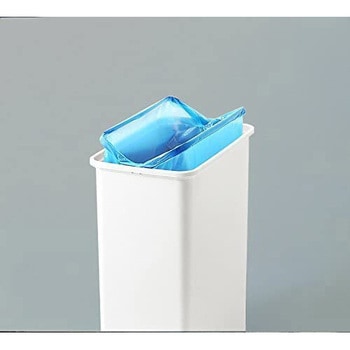 ダストボックススリムプッシュ30L ライトグレー - サンコープラスチック