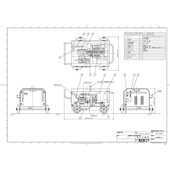 高圧洗浄機 (モータ駆動・タンク付・高所揚水タイプ) 三相200V HPJ型 鶴見製作所