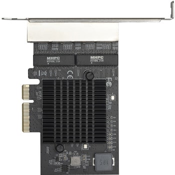 GPE-2500-4T Planex PCIeバス対応 2.5GBASE-T 4ポート LANアダプター 1