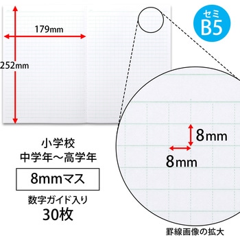 中学受験OKノート 5冊組 日本ノート