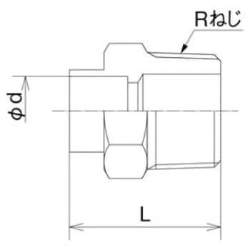 オスアダプター(テーパねじ) オンダ製作所 銅管用継手(アダプター
