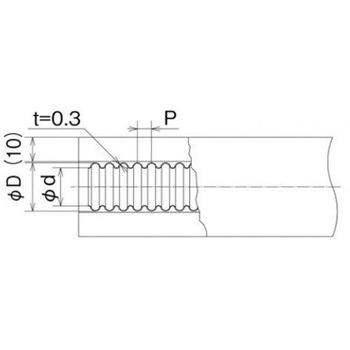 被覆付巻フレキ(SUS316L) - オンダ製作所