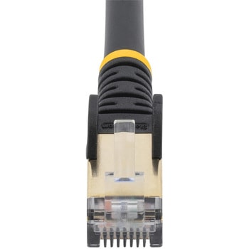 カテゴリー6A LANケーブル/ツメ折れ防止RJ45コネクタ/100W PoE/STP/10GbE対応Cat6aランケーブル/フルークネットワークス社製品で検査済み/ UL & TIA規格認定品 StarTech.com