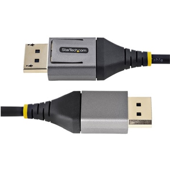 DisplayPort 1.4ケーブル/8K60Hz 4K120Hz/VESA認証品/32.4Gbps HBR3/HDR10/32chオーディオ/HDCP 2.2/抜け防止/オス-オス/ブラック/ディスプレイポート/モニターケーブル StarTech.com