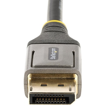 DisplayPort 1.4ケーブル/8K60Hz 4K120Hz/VESA認証品/32.4Gbps HBR3/HDR10/32chオーディオ/HDCP 2.2/抜け防止/オス-オス/ブラック/ディスプレイポート/モニターケーブル StarTech.com