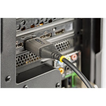 DisplayPort 1.4ケーブル/8K60Hz 4K120Hz/VESA認証品/32.4Gbps HBR3/HDR10/32chオーディオ/HDCP 2.2/抜け防止/オス-オス/ブラック/ディスプレイポート/モニターケーブル StarTech.com