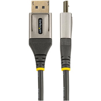 DisplayPort 1.4ケーブル/8K60Hz 4K120Hz/VESA認証品/32.4Gbps HBR3/HDR10/32chオーディオ/HDCP 2.2/抜け防止/オス-オス/ブラック/ディスプレイポート/モニターケーブル StarTech.com