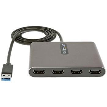 USB32HD4 USB 3.0接続クアッドHDMIディスプレイ変換アダプタ/USB