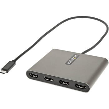 USBC2HD4 USB-C接続クアッドHDMIディスプレイ変換アダプタ/USB-C