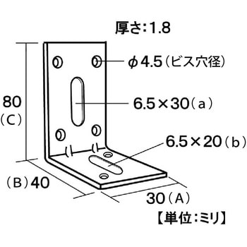 モリギン ステンリブ付き不等辺金具 ACE(エース、旧モリギン)