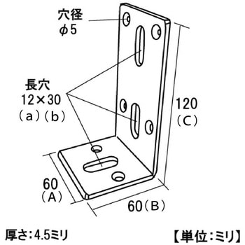 モリギン 巾広不等辺金具 ACE(エース)