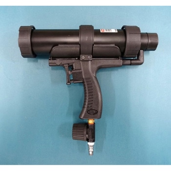 コーキングガン(エアー式/333mlカートリッジ用) - エスコ