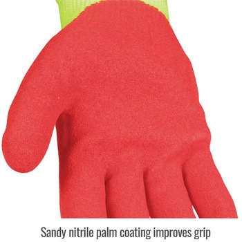 手袋(耐切創/ニトリルゴムコーティング) - エスコ