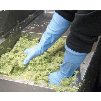 手袋 (ニトリルゴム/ロング) エスコ