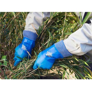 手袋(耐油・透湿防水/ポリウレタン・裏付) エスコ