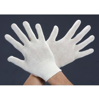 手袋・インナー(綿シームレス) エスコ