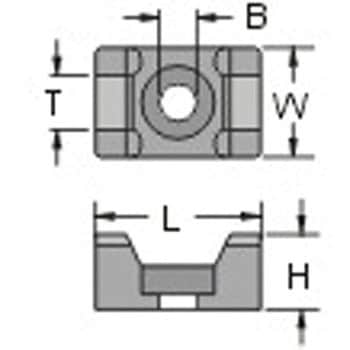 結束バンド用ベース エスコ