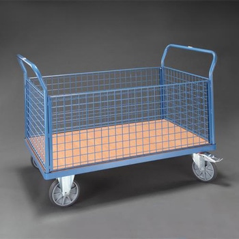 500kg 運搬車(メッシュかご付) エスコ