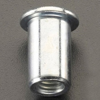 EA527NA-23 かしめナット(スチール製) エスコ 76524079