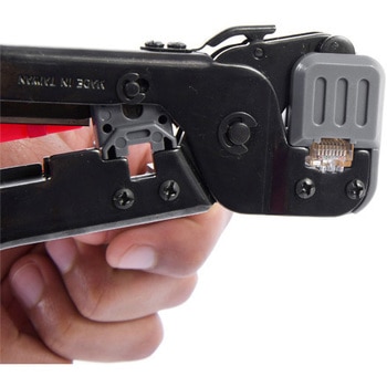 圧着ペンチ(モジュラー端子用) エスコ