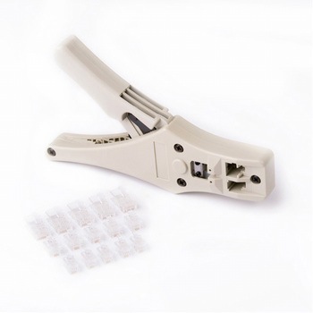 圧着ペンチ(モジュラー端子用) エスコ