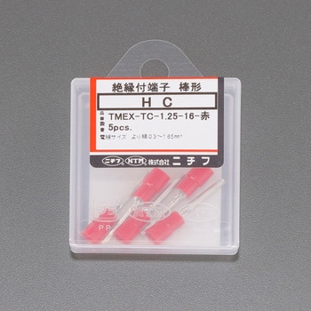 [TC形] 絶縁圧着端子(青) エスコ
