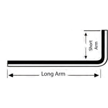 [Hexagon] キーレンチ(インチ) - エスコ