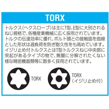 [Torx] ドライバー(Tハンドル) エスコ