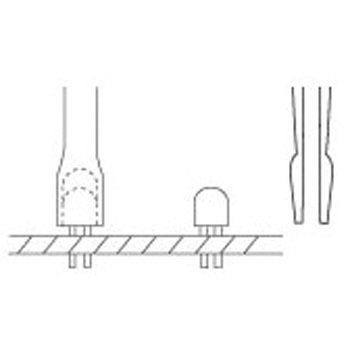 精密用ピンセット(ステンレス製) エスコ
