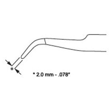 精密用ピンセット(ステンレス製) エスコ