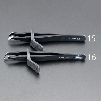 カッティングピンセット(カーボン S製) エスコ