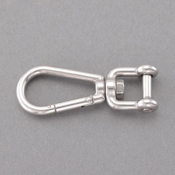 スイベルスナップシャックル(ステンレス製 エスコ