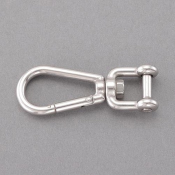 スイベルスナップシャックル(ステンレス製 エスコ