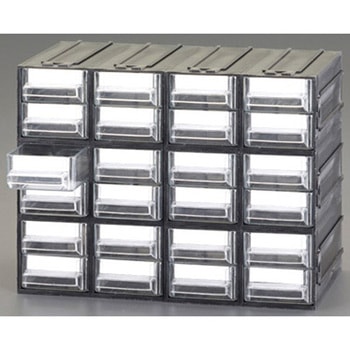 4列 6段 連結収納(引出し) エスコ