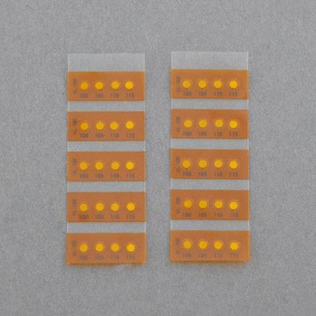 180～210℃ 示温材(真空用サーモラベル) エスコ
