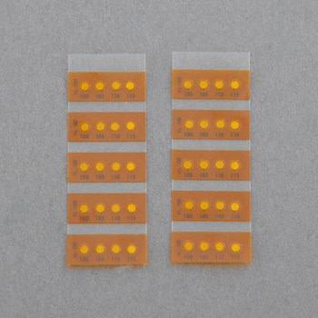 60～ 75℃ 示温材(真空用サーモラベル) エスコ
