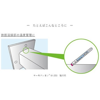 240℃ 示温材(サーモクレヨン) エスコ