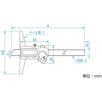 デプスゲージ(デジタル) エスコ
