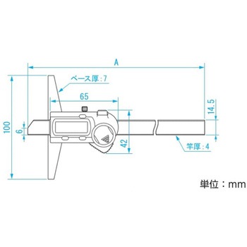 デプスゲージ(デジタル) エスコ