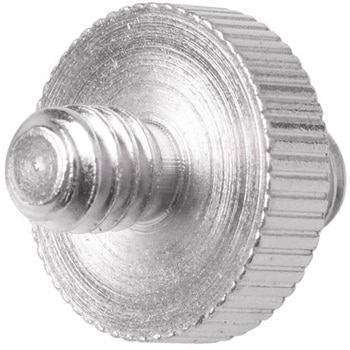 1/4オスx1/4オス ねじ変換アダプター エスコ