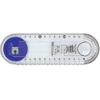 中とじ製本用多機能スケール エスコ