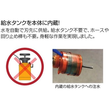 [湿式] ダイヤドリル(タイル用/六角軸) エスコ