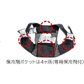 アイスベスト(防虫加工) エスコ