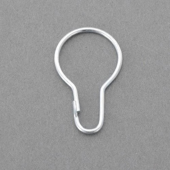 ディスプレイフック(ユニクロめっき) - エスコ