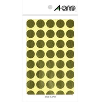 320片 カラーラベルシール - エスコ