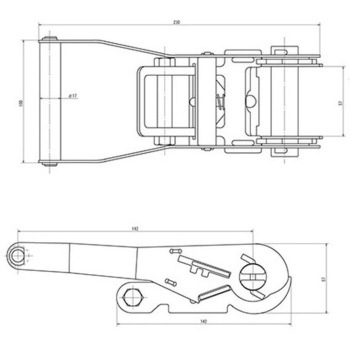 2030kg ベルト荷締機(エンドレス) エスコ