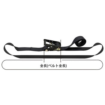 1010kg ベルト荷締機(エンドレス) エスコ