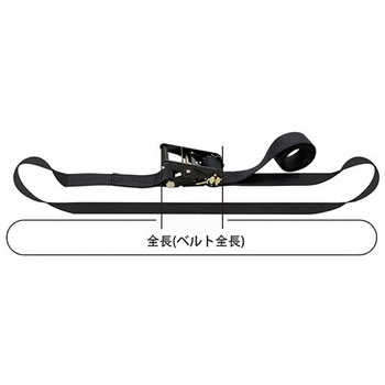 1010kg ベルト荷締機(エンドレス) エスコ