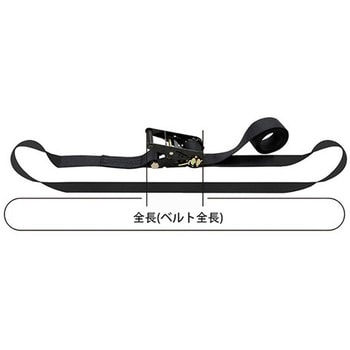 1520kg ベルト荷締機(エンドレス) エスコ